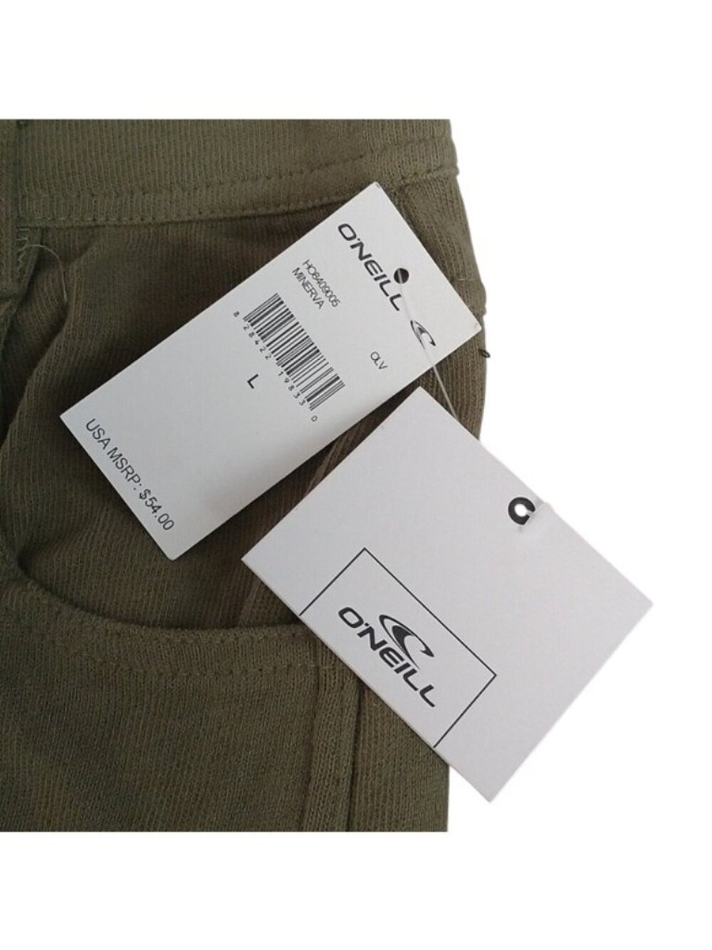 O'Neill Minerva Knit Pant with Enzyme Wash, Olivine, size Large - Picture 3 of 6